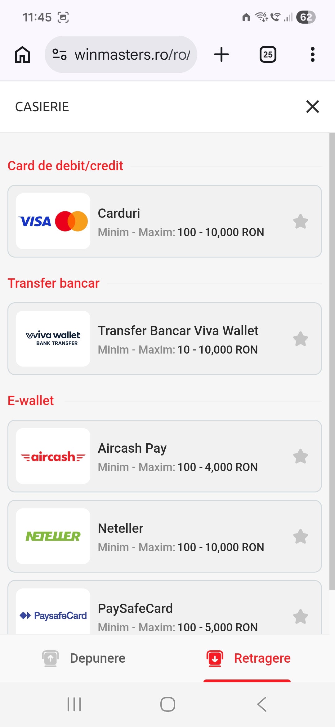 Revolut - withdrawal